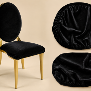 Chair covers - black