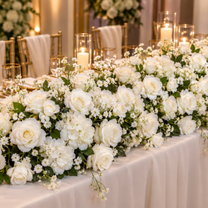 Long Table Floral Arrangement