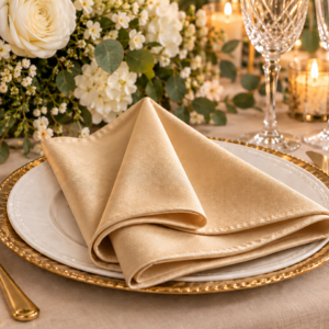 Napkins - Champagne Gold