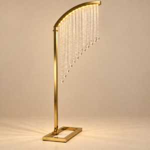 Light backdrop stand - gold