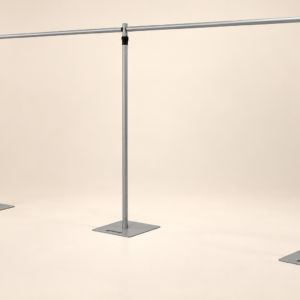 Telescopic Backdrop - Single Crossbar 6m