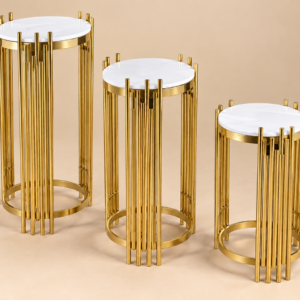 Cake tables - set of 3