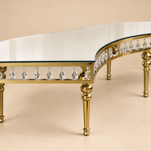 S-Shaped Banquet Table
